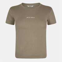 Jack Wills Baby Tee Тоуп Jack Wills Baby Tee Тоуп