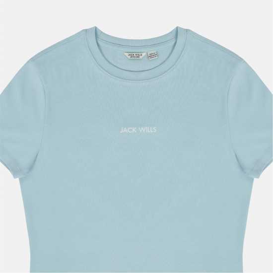 Jack Wills Baby Tee Blue Jack Wills Baby Tee Blue