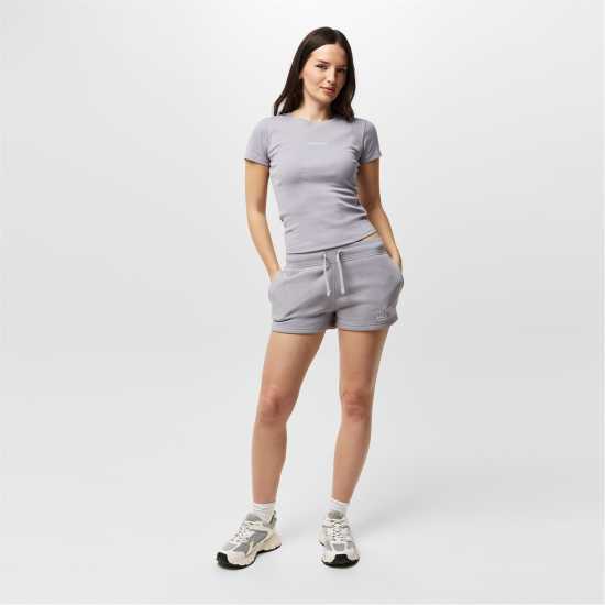 Jack Wills Baby Tee Мъгла Дамски тениски и фланелки