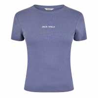 Дамски тениски и фланелки Jack Wills Baby Tee Съмръчно синьо Jack Wills Baby Tee Съмръчно синьо Дамски тениски и фланелки