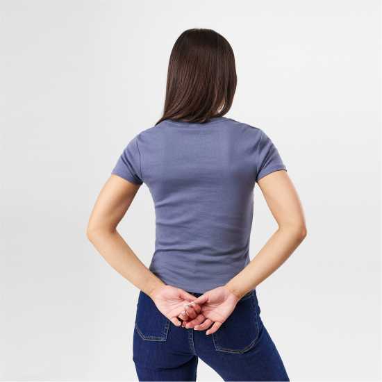 Jack Wills Baby Tee Съмръчно синьо Дамски тениски и фланелки