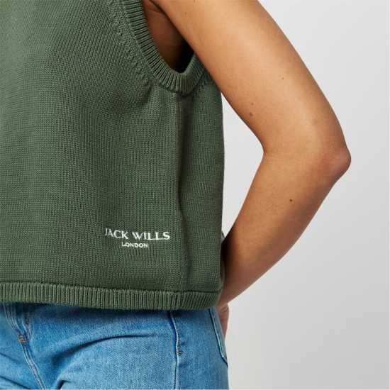 Jack Wills Open Back Sweater Vest  