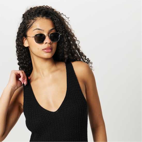 Jack Wills Women's Stitchy V-Neck Mini Knitted Jumper Dress Jack Wills Women's Stitchy V-Neck Mini Knitted Jumper Dress