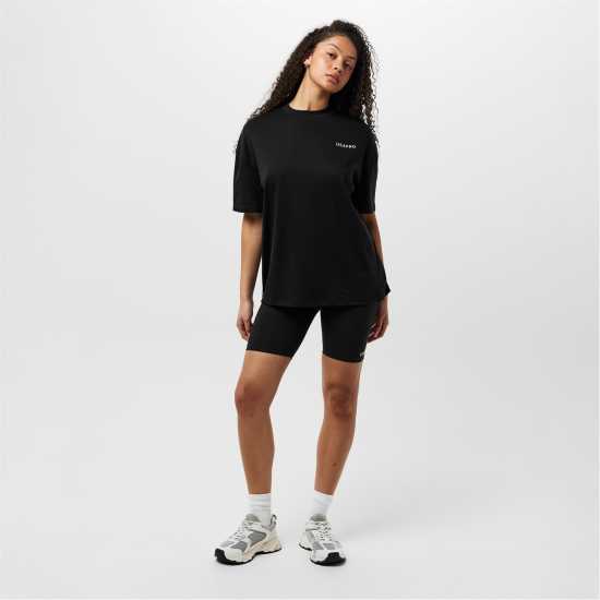 Usa Pro T-Shirt Womens Черно Дамски тениски и фланелки