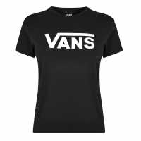 Vans T-Shirt Black Дамски тениски и фланелки