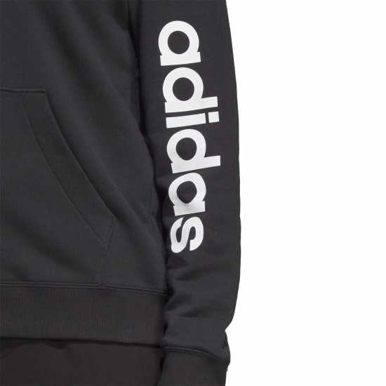 Adidas Essentials Linear Full Zip French Terry Hoodie Womens Adidas Essentials Linear Full Zip French Terry Hoodie Womens