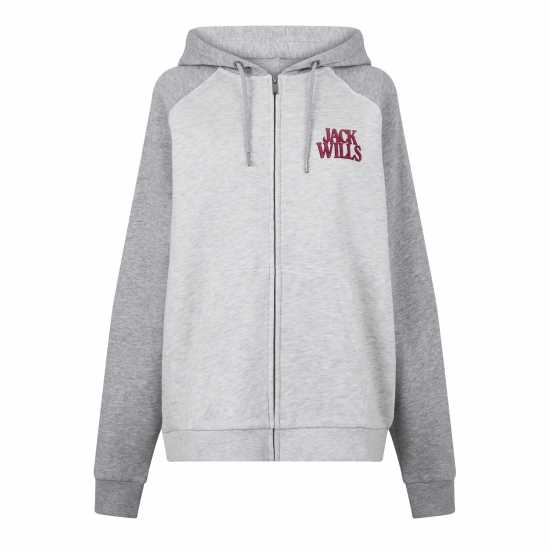 Jack Wills Contrast Zip Hoodie Jack Wills Contrast Zip Hoodie