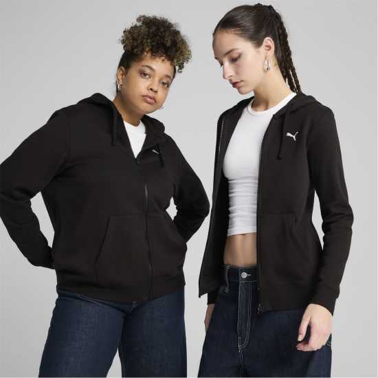 Puma Women's Single Cat Full-Zip Hoodie  