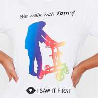Captain Tom Rainbow Oversized T-Shirt  Дамски тениски и фланелки