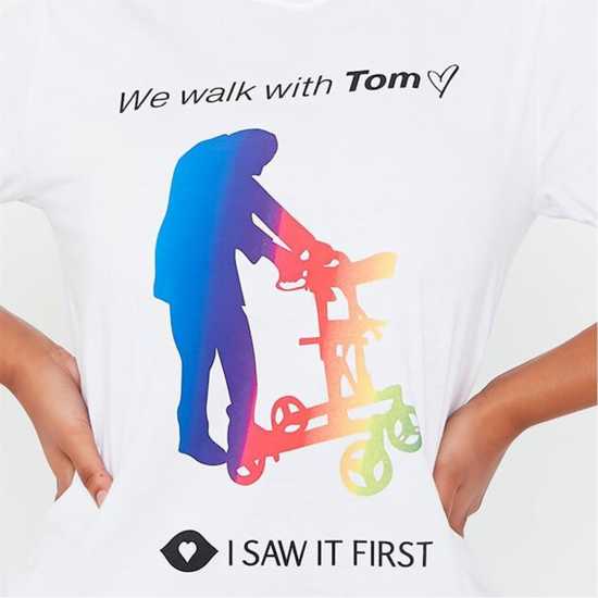 Captain Tom Rainbow Oversized T-Shirt