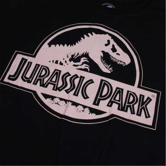 Logo Mania Jurassic Park Short Sleeve T-Shirt  Дамски тениски и фланелки