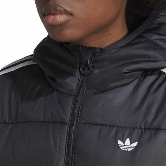 Adidas Дамско Яке Hooded Premium Long Slim Jacket Womens  Дамски якета и палта