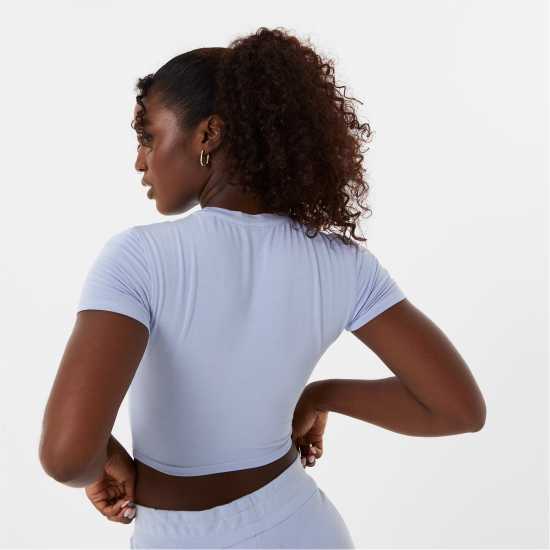 Дамски тениски и фланелки Jack Wills Logo Baby Tee Меко синьо Jack Wills Logo Baby Tee Меко синьо Дамски тениски и фланелки