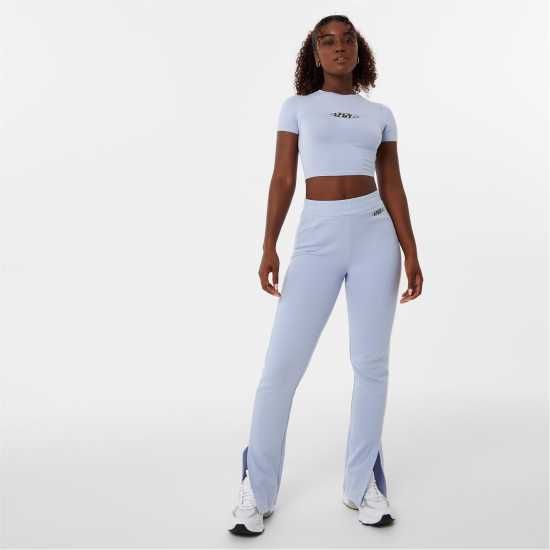 Дамски тениски и фланелки Jack Wills Logo Baby Tee Меко синьо Jack Wills Logo Baby Tee Меко синьо Дамски тениски и фланелки