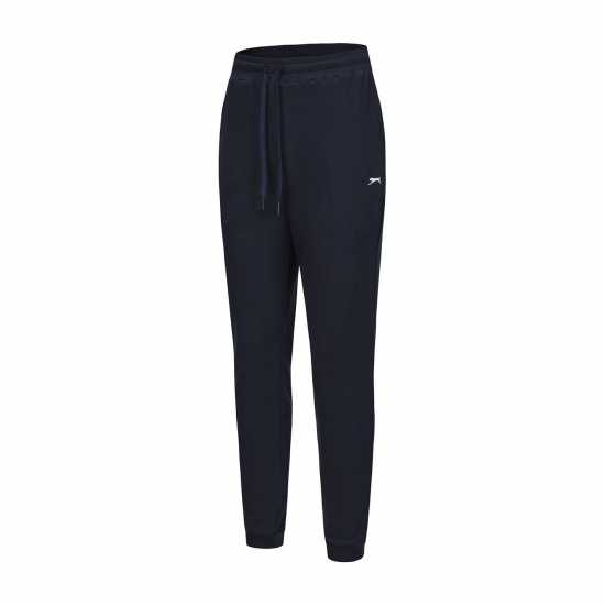 Slazenger Interlock Closed Hem Pant Womens Navy Дамски долнища на анцуг
