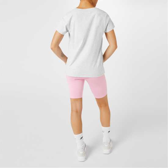 Дамски тениски и фланелки Slazenger Тениска Ladies V Neck Tee Shirt Ледено сиво марл Slazenger Тениска Ladies V Neck Tee Shirt Ледено сиво марл Дамски тениски и фланелки