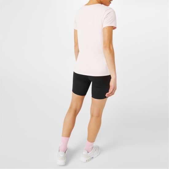 Slazenger V Neck Tee Lds Light Pink - Дамски тениски и фланелки