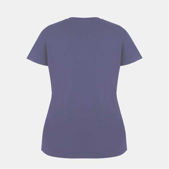 Slazenger Тениска Ladies V Neck Tee Shirt Charcoal Дамски тениски и фланелки