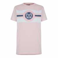 Ellesse Womens Maglie T-Shirt Light Pink Дамски тениски и фланелки