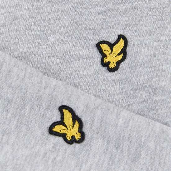 Lyle And Scott Joggers And Hoodie Set Juniors Сива Хизър 