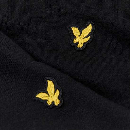 Lyle And Scott Joggers And Hoodie Set Juniors Черно 