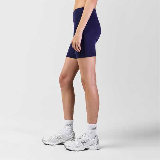 Miso Дамски Шорти High Waisted Cycling Shorts Ladies Морска синьо Дамски къси панталони