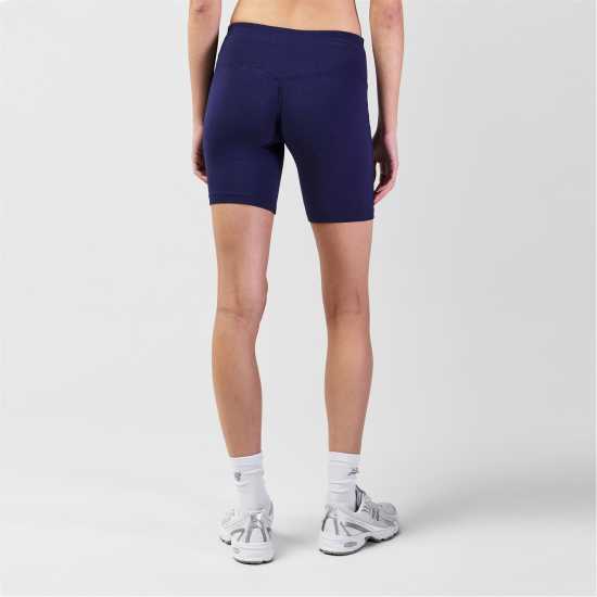 Miso Дамски Шорти High Waisted Cycling Shorts Ladies Морска синьо Дамски къси панталони
