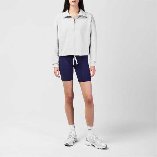 Miso Дамски Шорти High Waisted Cycling Shorts Ladies Морска синьо Дамски къси панталони