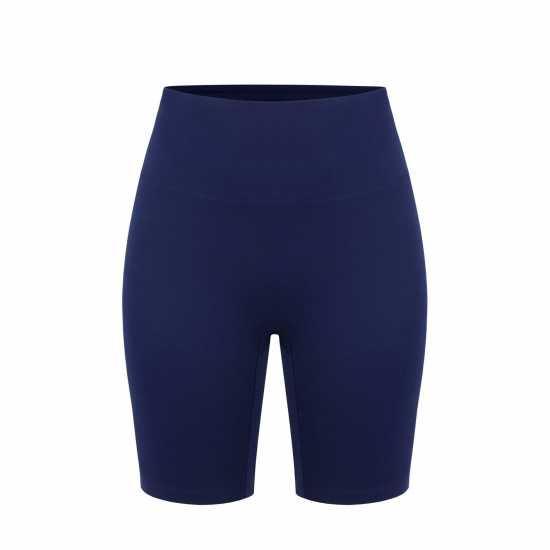 Miso Дамски Шорти High Waisted Cycling Shorts Ladies Морска синьо Дамски къси панталони