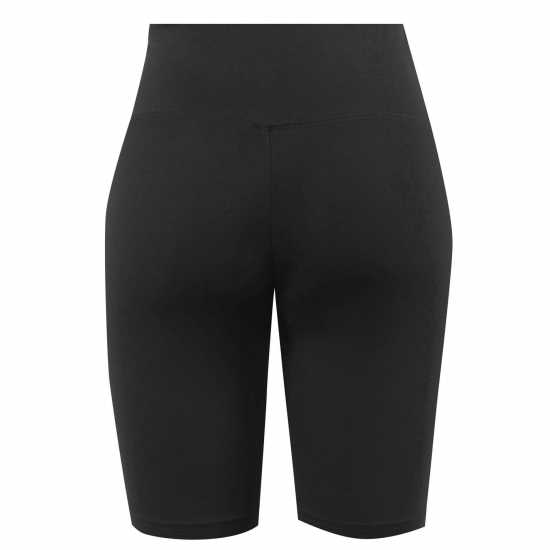 Miso Дамски Шорти High Waisted Cycling Shorts Ladies Black - Дамски къси панталони