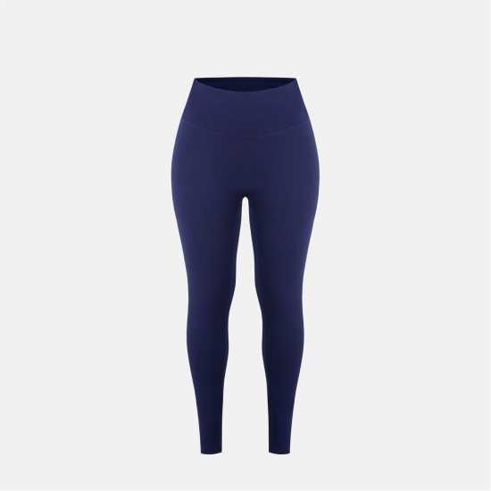Miso Womens High Waist Leggings Морска синьо 