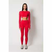 Honeyz Bounce Set Womens Червено Дамско трико и клинове