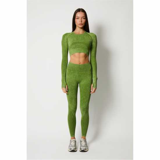 Дамско трико и клинове Honeyz Bounce Set Womens Зелено Honeyz Bounce Set Womens Зелено Дамско трико и клинове