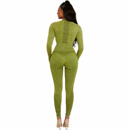 Дамско трико и клинове Honeyz Bounce Set Womens Зелено Honeyz Bounce Set Womens Зелено Дамско трико и клинове