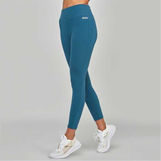 Siksilk Leggings Womens Синьо-зелено Дамско трико и клинове