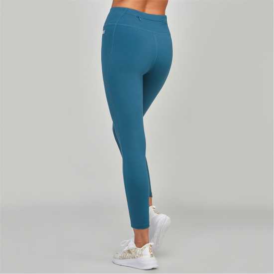 Siksilk Leggings Womens Синьо-зелено Дамско трико и клинове