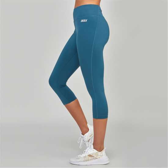 Siksilk Leggings Womens Синьо-зелено Дамско трико и клинове