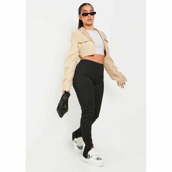 Дамско трико и клинове Missy Empire Thick Rib Leggings Womens Missy Empire Thick Rib Leggings Womens Дамско трико и клинове