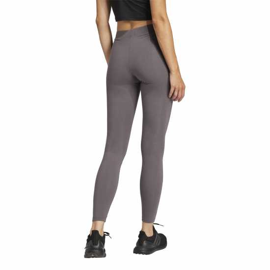 Adidas Essentials 3 Stripe Leggings Womens Grey/White Adidas Essentials 3 Stripe Leggings Womens Grey/White