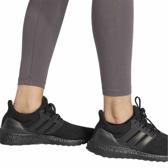 Adidas Essentials 3 Stripe Leggings Womens Grey/White Adidas Essentials 3 Stripe Leggings Womens Grey/White