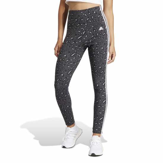 Adidas Essentials 3 Stripe Leggings Womens Животни печати 