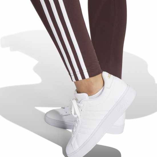 Дамско трико и клинове Adidas Essentials 3 Stripe Leggings Womens Сенчесто кафяво Adidas Essentials 3 Stripe Leggings Womens Сенчесто кафяво Дамско трико и клинове
