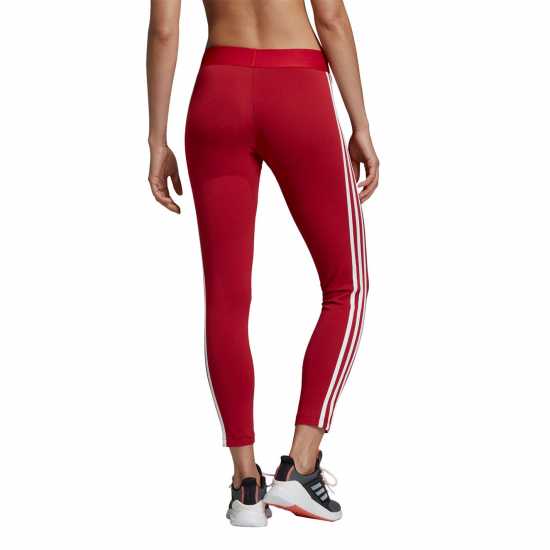 Adidas Essentials 3 Stripe Leggings Womens Рубин 