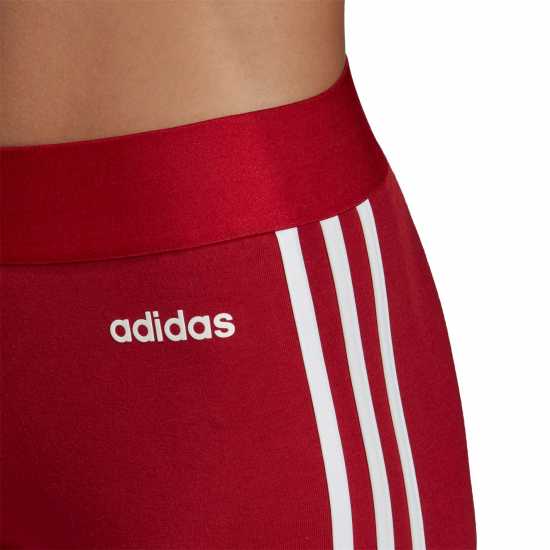 Adidas Essentials 3 Stripe Leggings Womens Рубин 