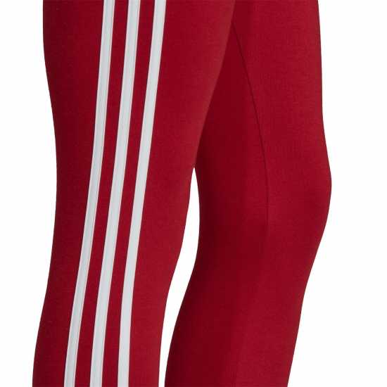 Adidas Essentials 3 Stripe Leggings Womens Рубин 