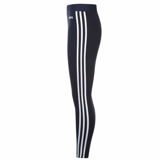 Adidas Essentials 3 Stripe Leggings Womens Legend Ink Дамско трико и клинове