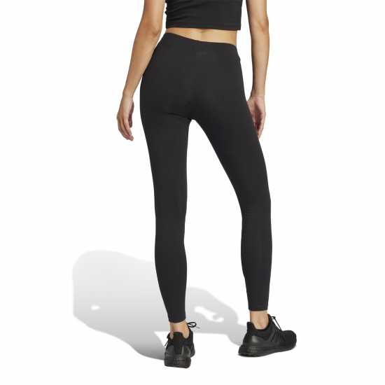 Adidas Essentials 3 Stripe Leggings Womens Черен линеен 