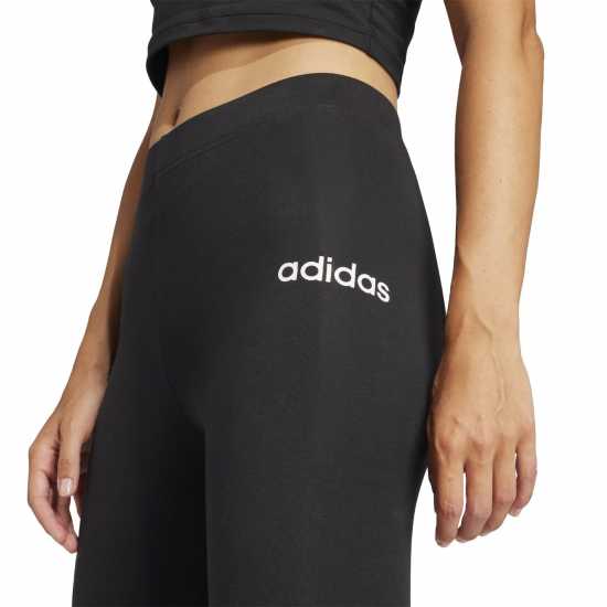 Adidas Essentials 3 Stripe Leggings Womens Черен линеен 