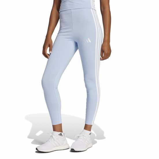 Adidas Essentials 3 Stripe Leggings Womens Свети синьо 