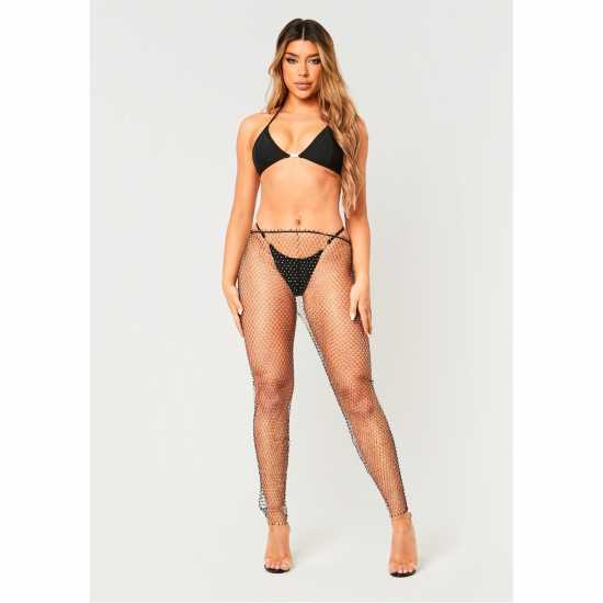 Missy Empire Mesh Trouser  Дамско трико и клинове